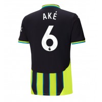 Manchester City Nathan Ake #6 Fußballbekleidung Auswärtstrikot 2024-25 Kurzarm